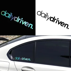cartoon-daily-driven-car-sticker-decal-jdm-auto-styling-pvc-car-window-vinyl-decal-car-accessories